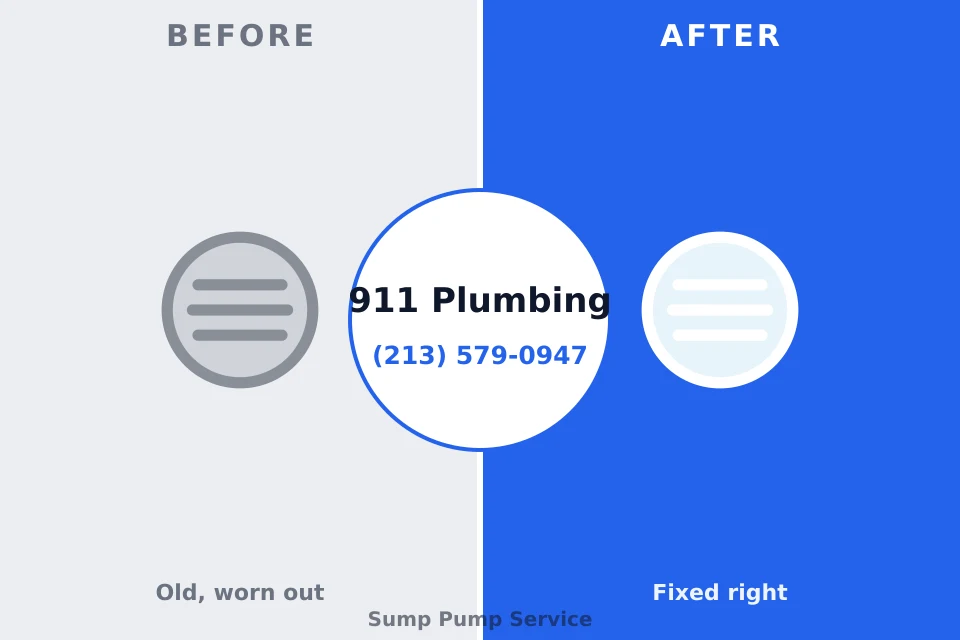Before and after: plumbing repair McLendon-Chisholm, TX